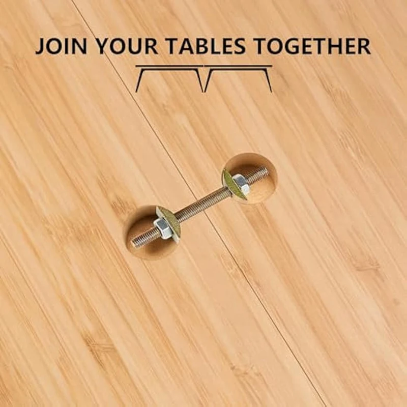 12Set Furniture Fastening Connectors Table Top Fasteners Countertop Flip Joint Connecting Set