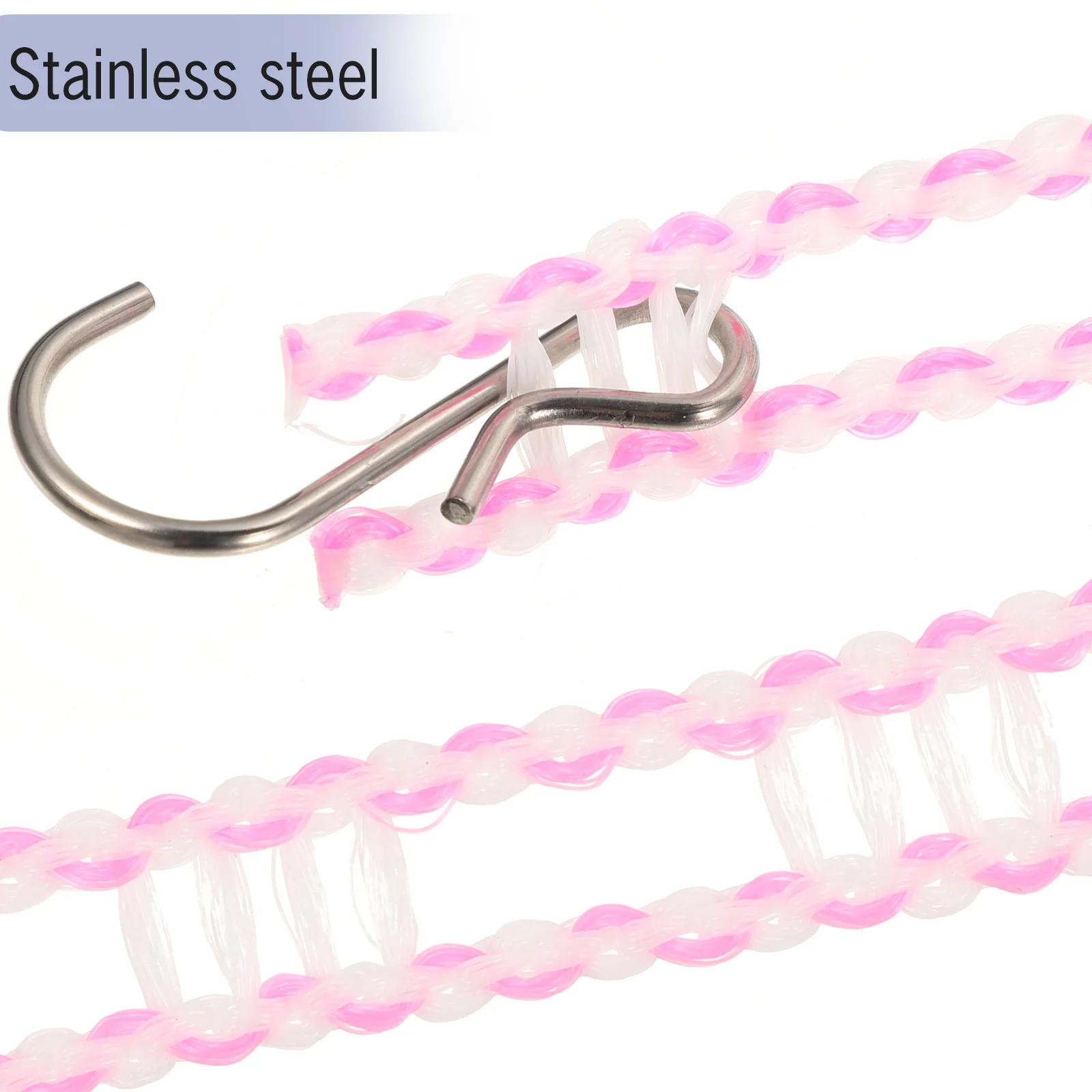 

2Pcs Heavy-Duty Clothesline Non-Slip Elastic Laundry Line for Home Travel Camping Outdoor Use Clothes Line Outdoors