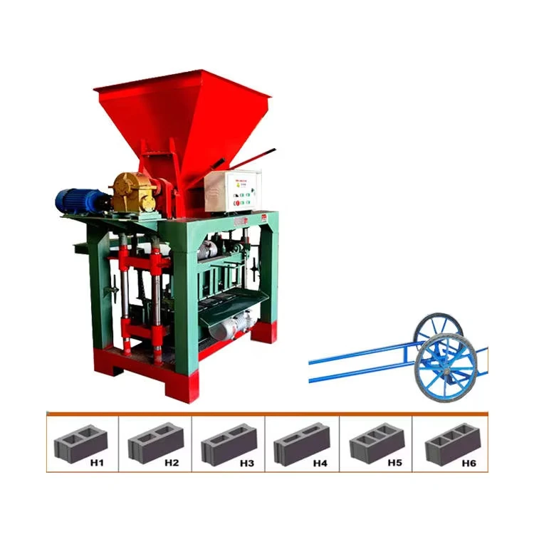 Automatic Small Mobile Clay Hollow Block & Brick Molding Machine Vibration Technology 220V/380V Easy Operation Construction Use