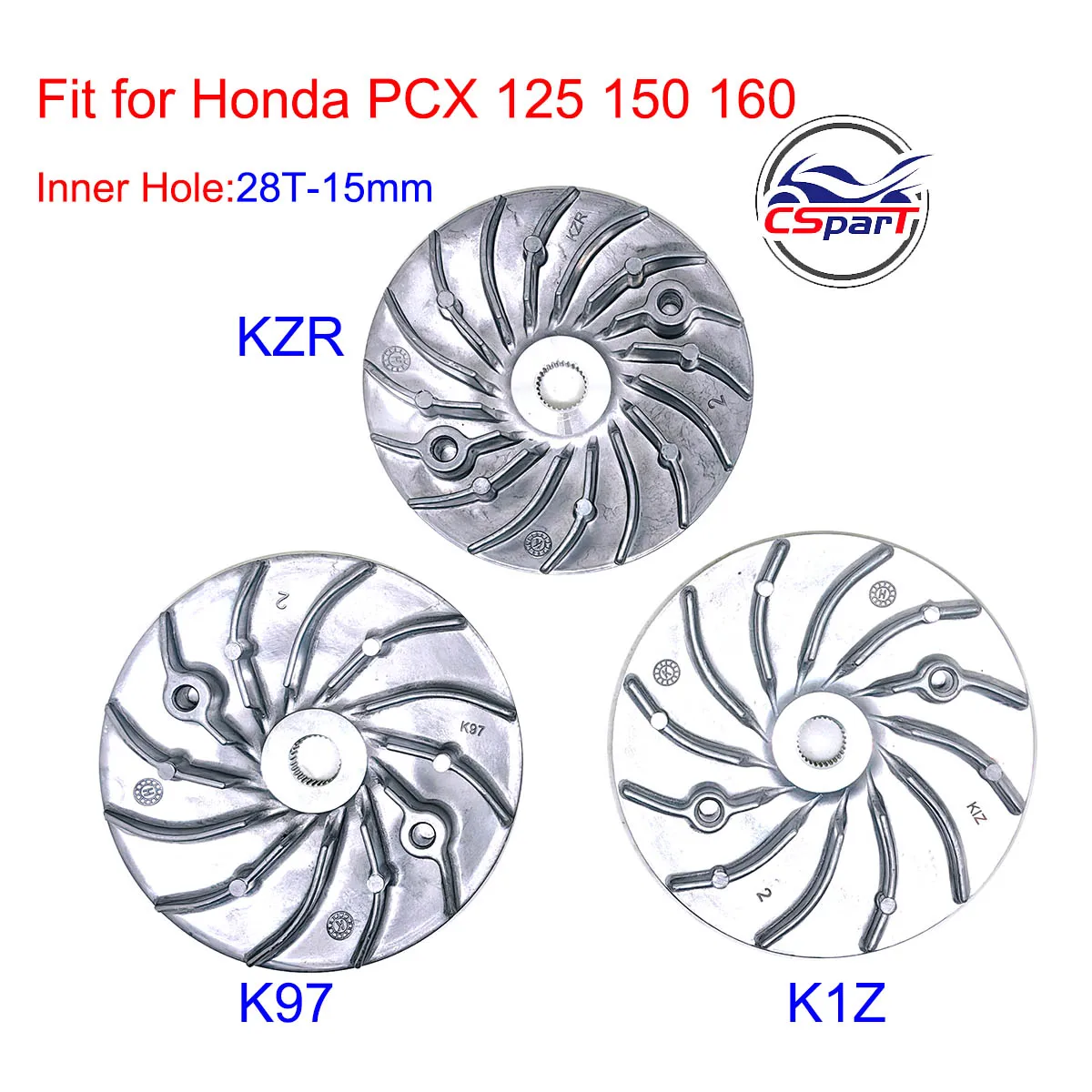 Wentylator wariatora 28 T do Honda PCX 125 150 160 PCX150 PCX125 PCX160 KZR K97 K1Z