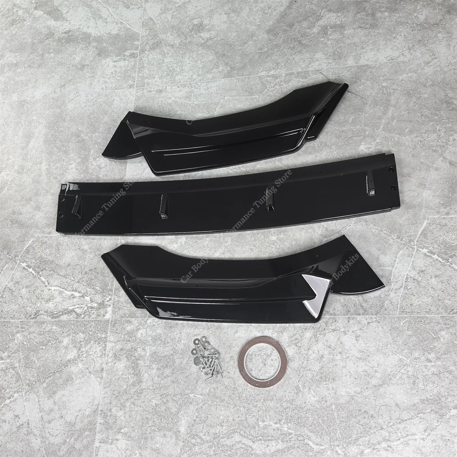 Max Style ABS Front Bumper Splitter Lip Spoiler Diffuser For BMW X5M F85 X6M F86 4.4TV8 Real M 2015-2018 Bodykits Tuning