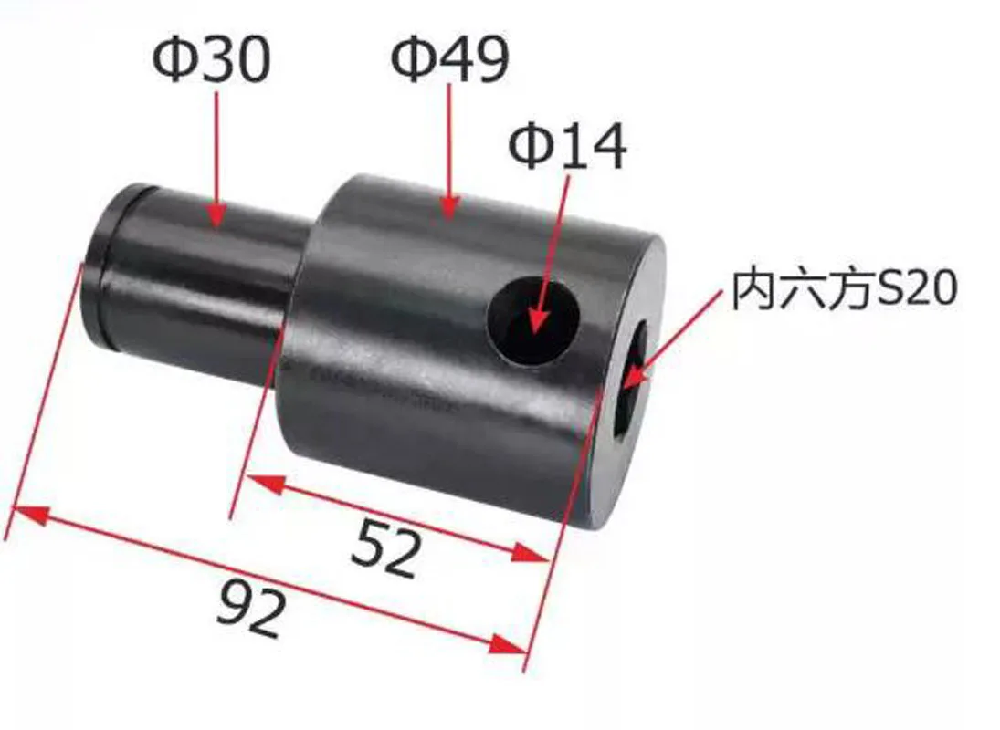 1PC Lathe Accessories Hexagonal Socket Switch Handle Seat Control Lever Suitable For Lathe CY6140 CS6140 CN6150