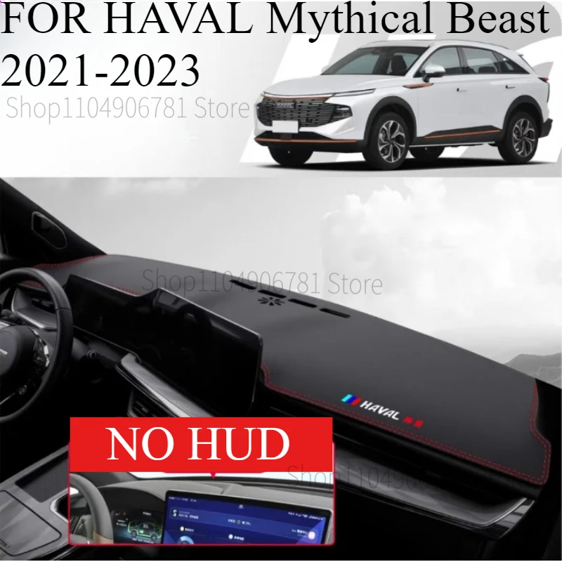 

FOR HAVAL Mythical Beast 2021-2023 Car Dash Mat Dashmat Dashboard Mat Cover Sun Shade Dash Board Cover Carpet Accessories