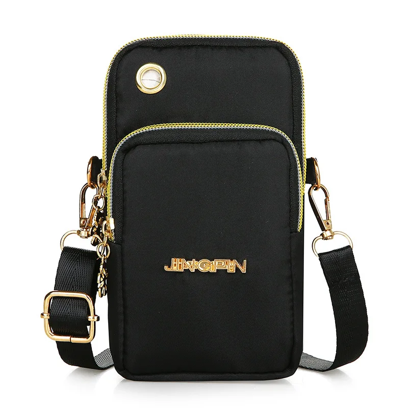 Uniwersalna torba na telefon komórkowy do Samsung/iPhone/Huawei/HTC/LG etui portfel Outdoor Sport torebka na ramię torba na ramię kobiety etui na telefon