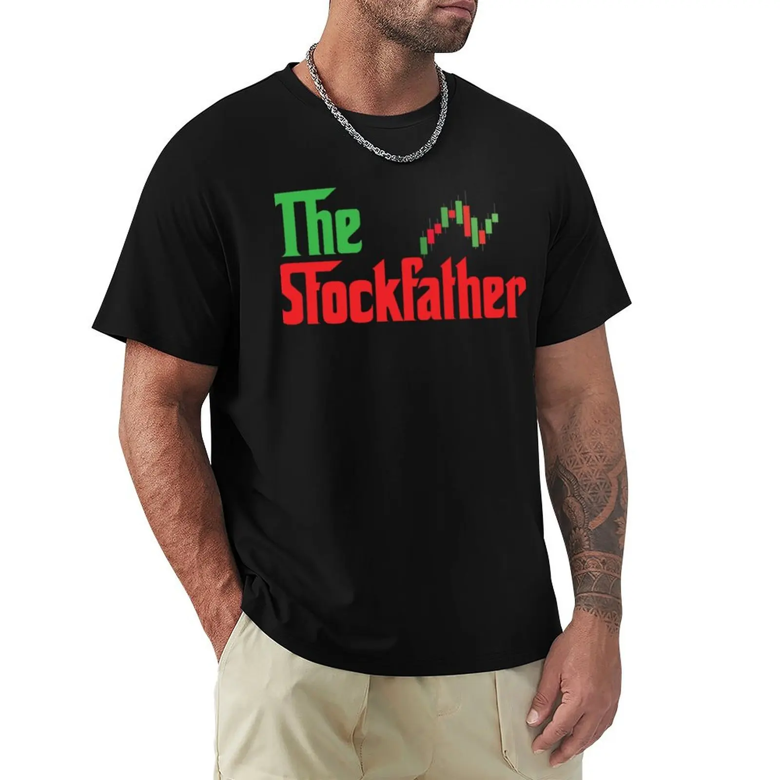 

Футболка Stockfather по индивидуальному заказу, винтажная аниме-рубашка, рубашка Croswit, мужские винтажные мужские футболки с рисунком, забавные