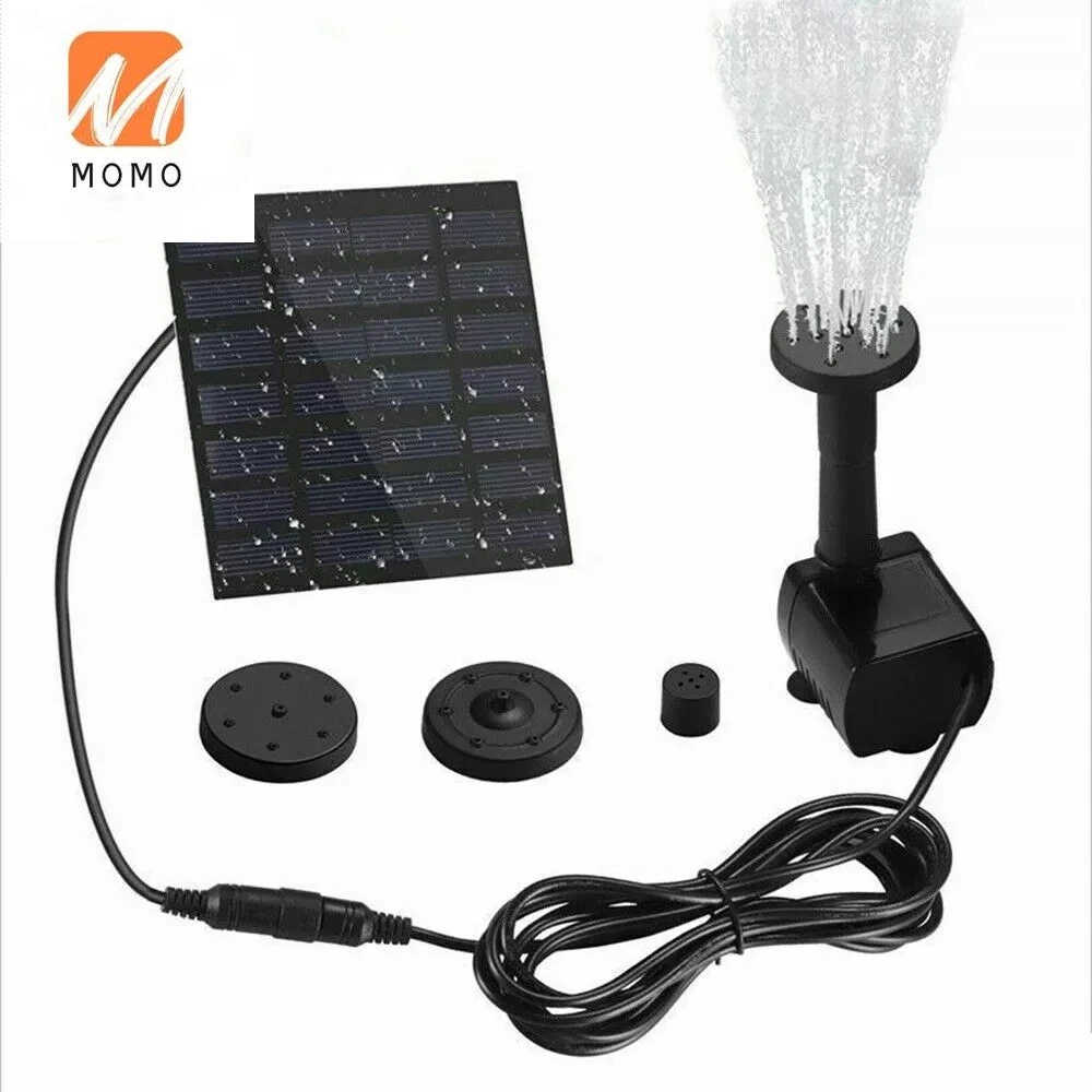 Solar Powered Water Feature Plants Pump Outdoor Garden Pool Pond Bird Bath Aquarium Fountain Home Garden Decoration Waterfall