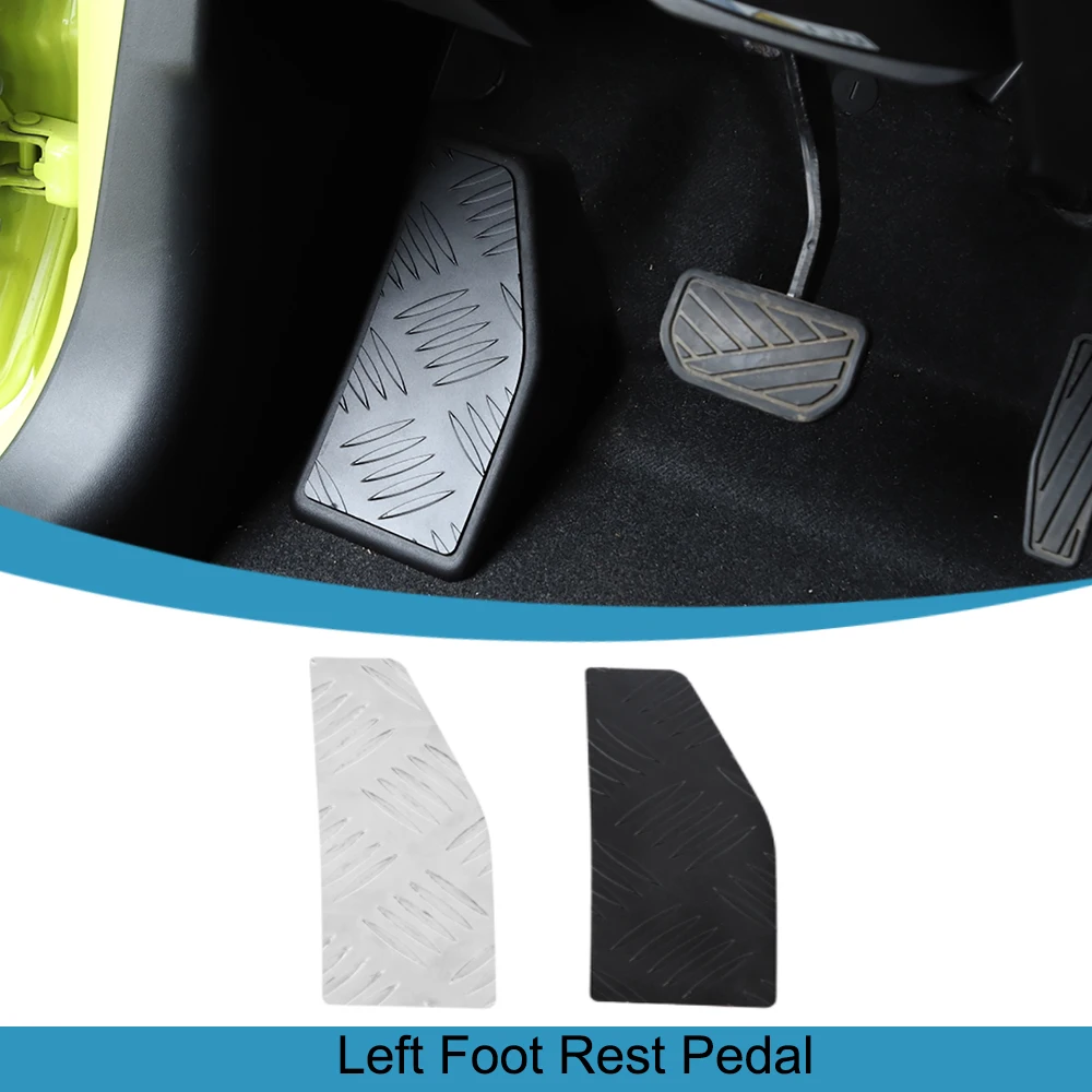 

Car Left Foot Rest Pedal Gasket Decoration Cover Trim for Suzuki Jimny JB64 JB74 2019 2020 2021 2022 2023 Interior Accessories