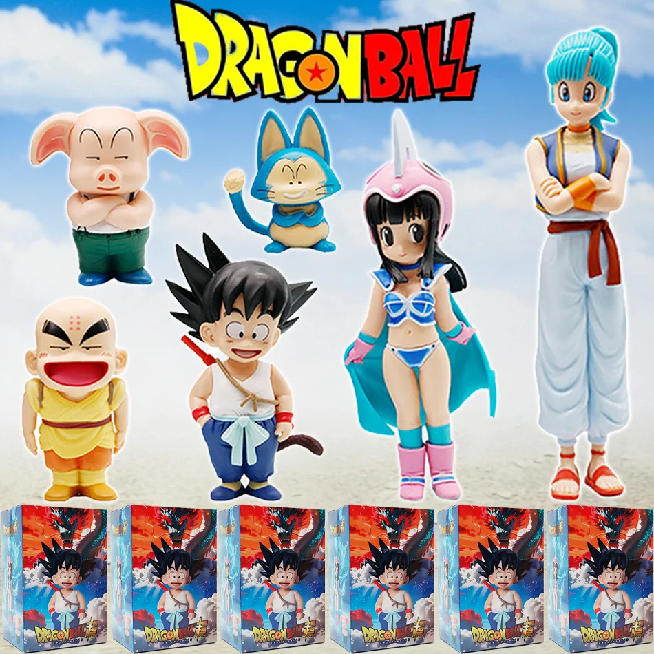 Anime Dragon Ball Z Actionfiguren PVC-Modell Spielzeug Sammlung Kawaii Goku Puppe Geschenke für Erwachsene und Kinder