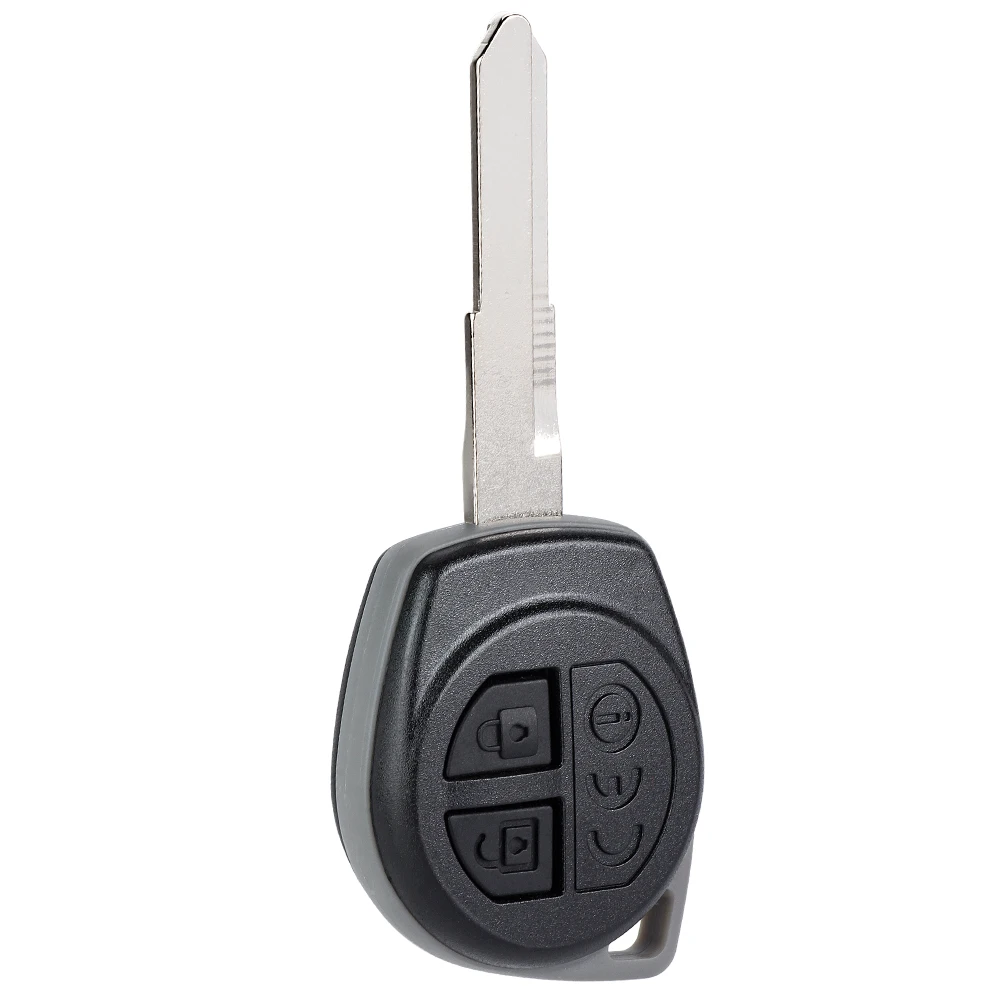 KEYECU P/N 37145-62R10 مفتاح السيارة للتحكم عن بعد مع 2 أزرار FSK 433MHz ID47 رقاقة لسوزوكي سويفت فوب HU87 شفرة غير مقطوعة