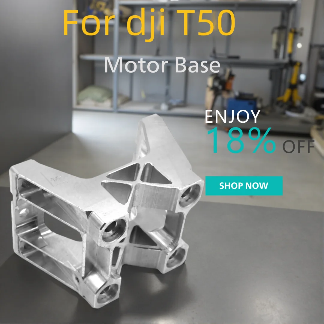 

Motor Base Upper & Lower for DJI Agras T50 Agriculture Drone Accessories Plant Protection UAV Motor Base Kit Wholesale