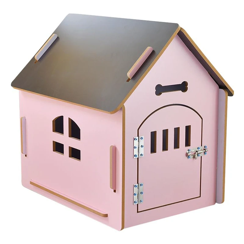 

Hot Sale Detachable Wooden Pet Nest Kennel Dog Cat House