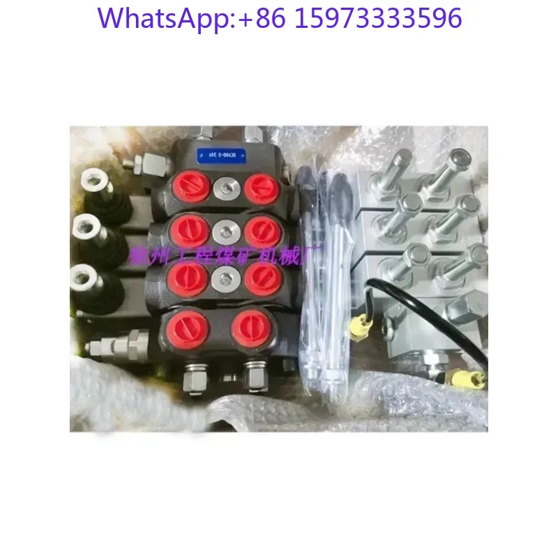 DCV60 transport vehicle converted to hydraulic remote control, electronic  segmented multi way  electro-hydraulic steering valve