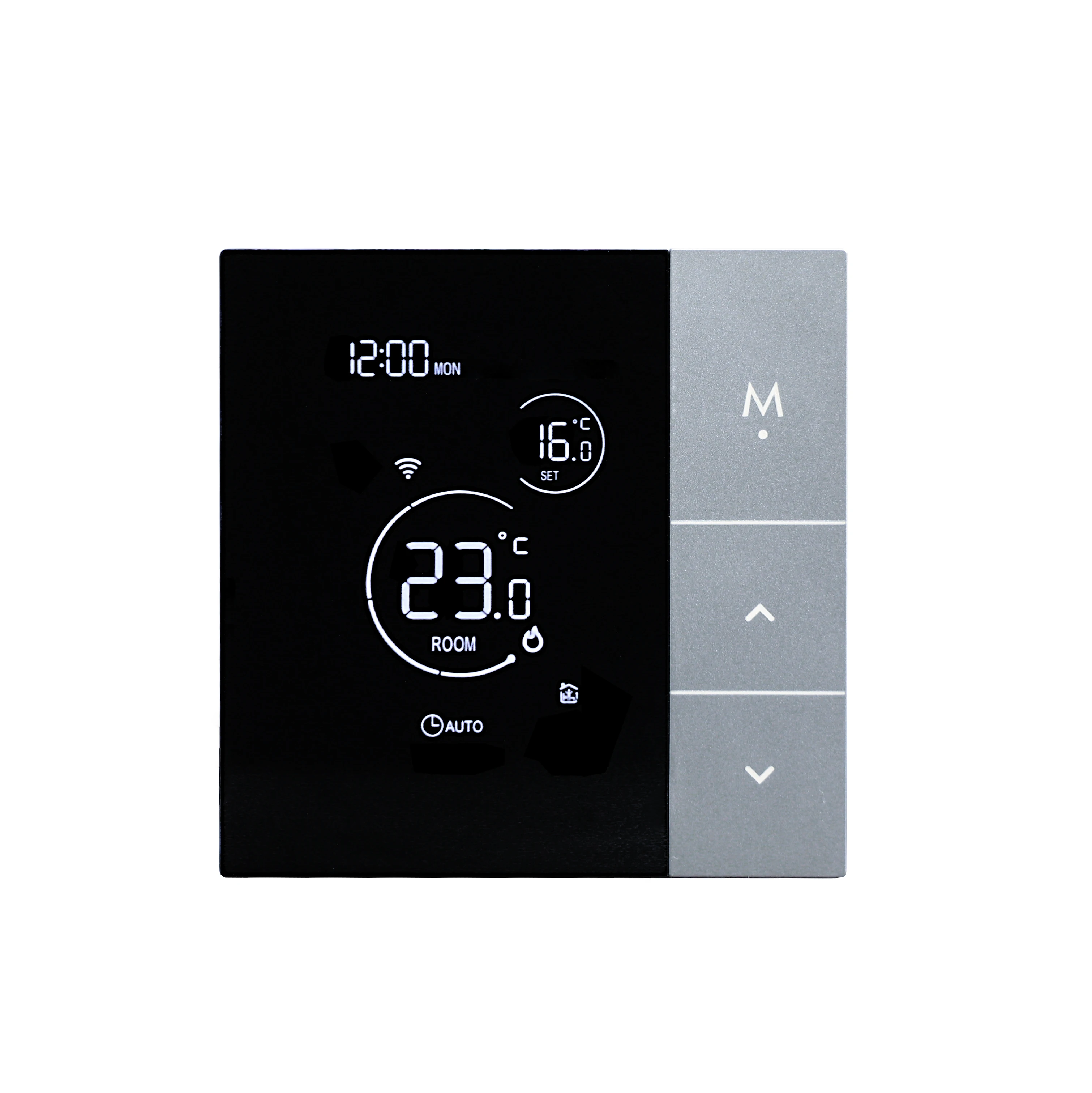 YJ508 Wifi Intelligent Heating Thermostat Touch Display Voice Control AlexaTuya Alice/Electric/Water Surface Temperature Control