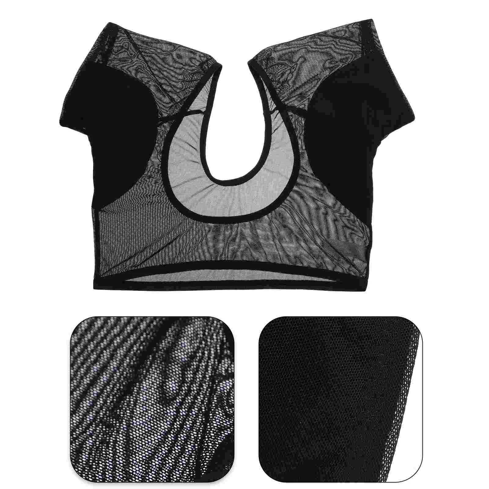 Armpit Covers Sweat Pad Tank Top Shirts for Women Washable Sports Spandex Women's