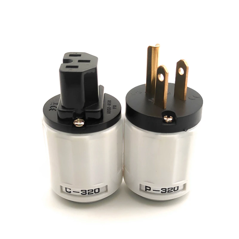 Hi-Fiオーディオアダプター,電源コード,アンプ用c13 iecコネクター,電源ケーブル