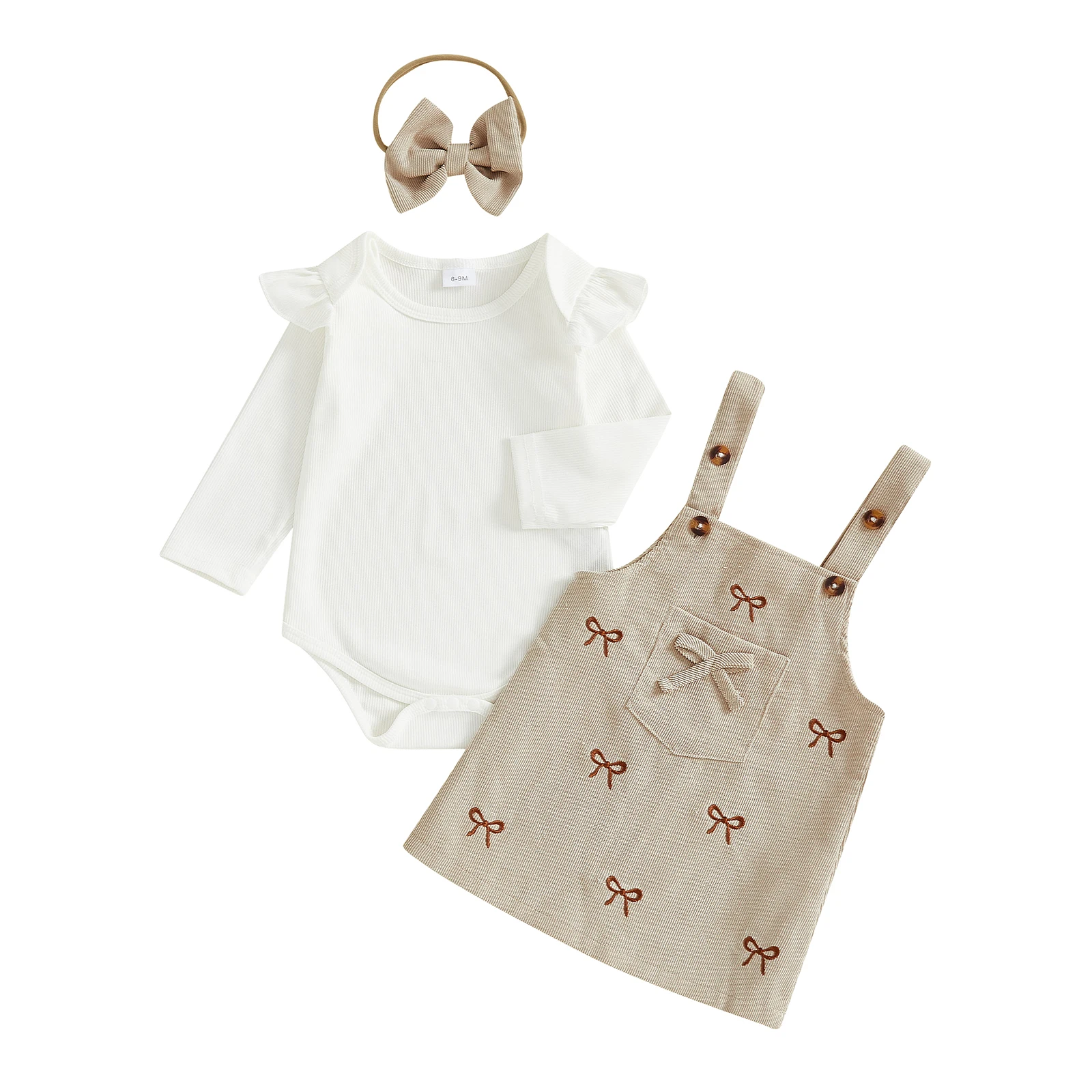 Ruffle Baby Girl Outfit 2