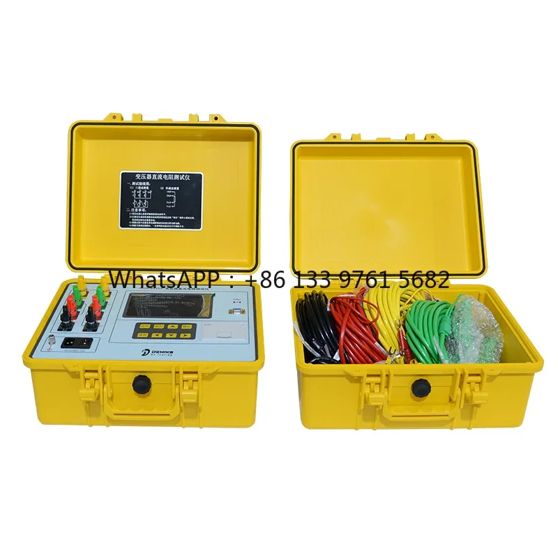 DEMIKS D210-2A محول إلكتروني لف تيار مستمر جهاز اختبار المقاومة 220 فولت قوة ضمان لمدة سنة واحدة #6