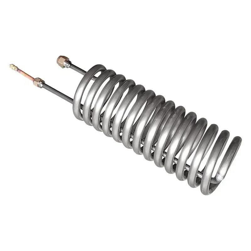 ATINFOR Titanium Tube Heat Exchanger | 1-5HP for Seafood Tanks, Chillers & Freshwater Systems