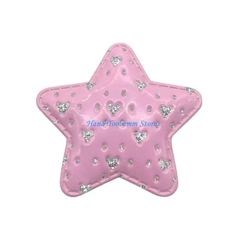 H37F PU Leather Star Pattern Gaming Headsets Embellishment Easy To Installs And Remove