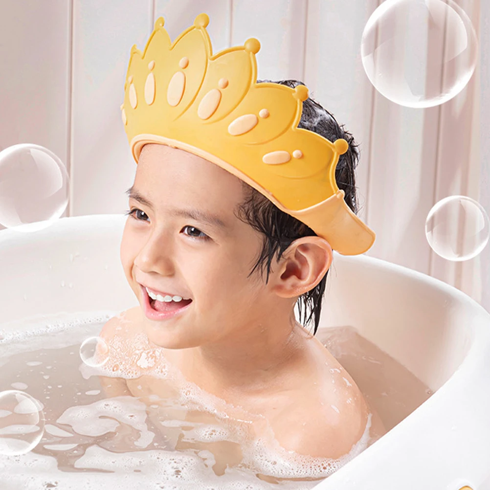 

Waterproof Baby Shampoo Cap Adorable Design Hair Washing Shield for Toddlers Kids Bath Visor Easy Clean Cartoon Hat Pp Shower