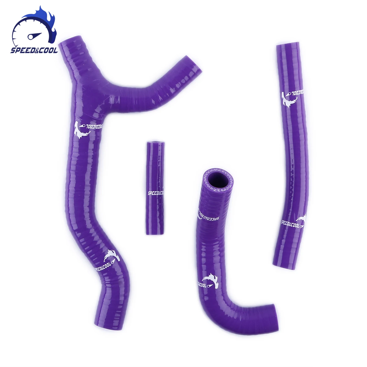 SPEED&COOL For 1992-1995 Suzuki RM125 RM 125 1993 1994 Motorcycle Silicone Radiator Coolant Tube Pipe Hose Kit