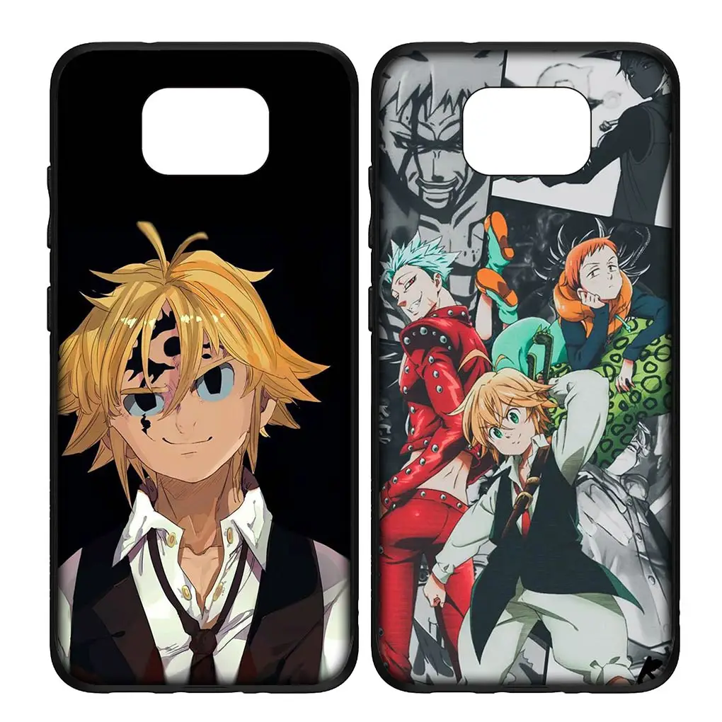 Seven Deadly Sins-funda de teléfono para Samsung Galaxy Note 20, Ultra 10, 8, 9, S10 Lite, S9, A6, A8 Plus, A9, Coque suave