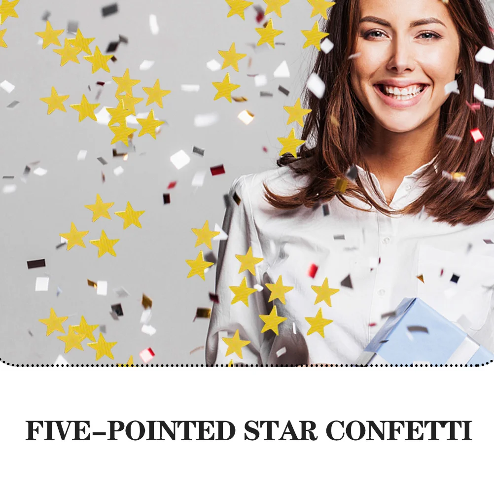 6000 قطعة نجمة النثار بريق معدني احباط نجوم 6 مللي متر الديكور عيد ميلاد الزفاف مهرجان حفلة Craft بها بنفسك الحرفية #4