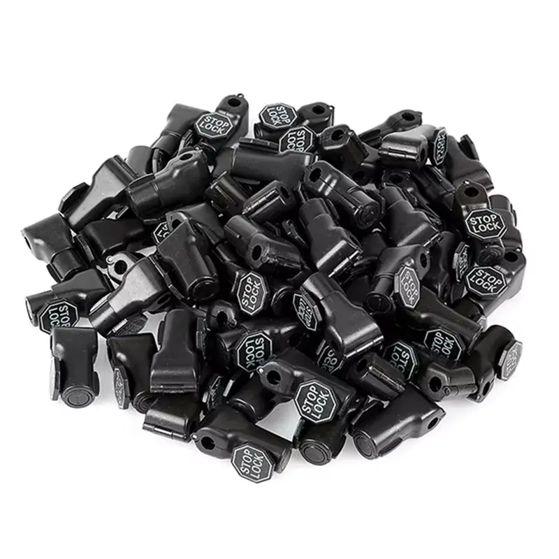 

A24F-100Pcs 6Mm Locks Device Retail Shop Supermarket Peg Hook Stop Lock Pegboard Safety Display Hook Lock