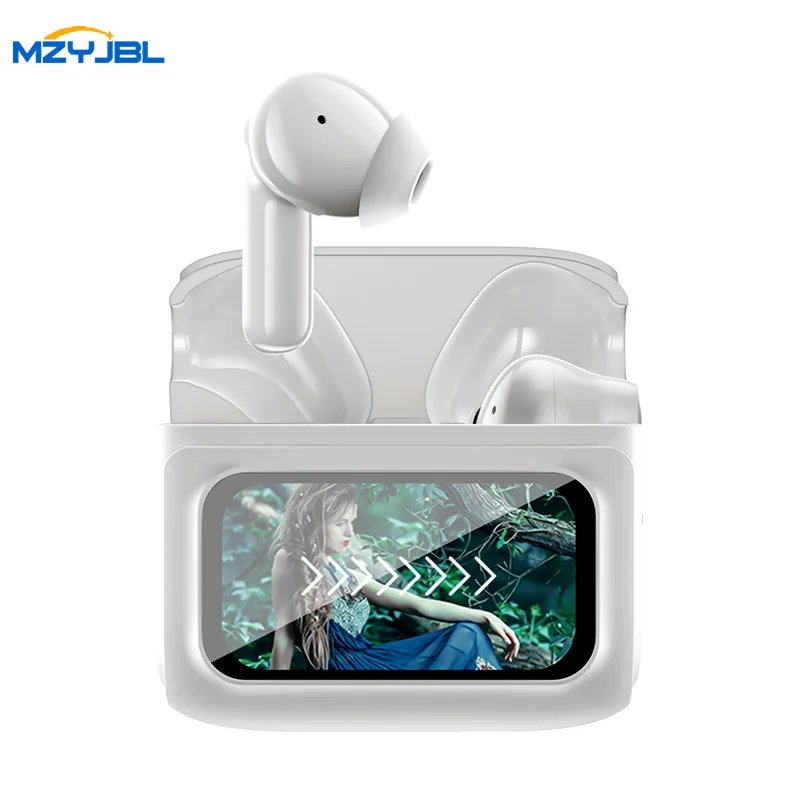 

MZYJBL ANC Wireless Earbuds Bluetooth5.4 Headphone E20 Pro Noise Cancelling LED Display In Ear Earphone HiFi Sound Sport Headset