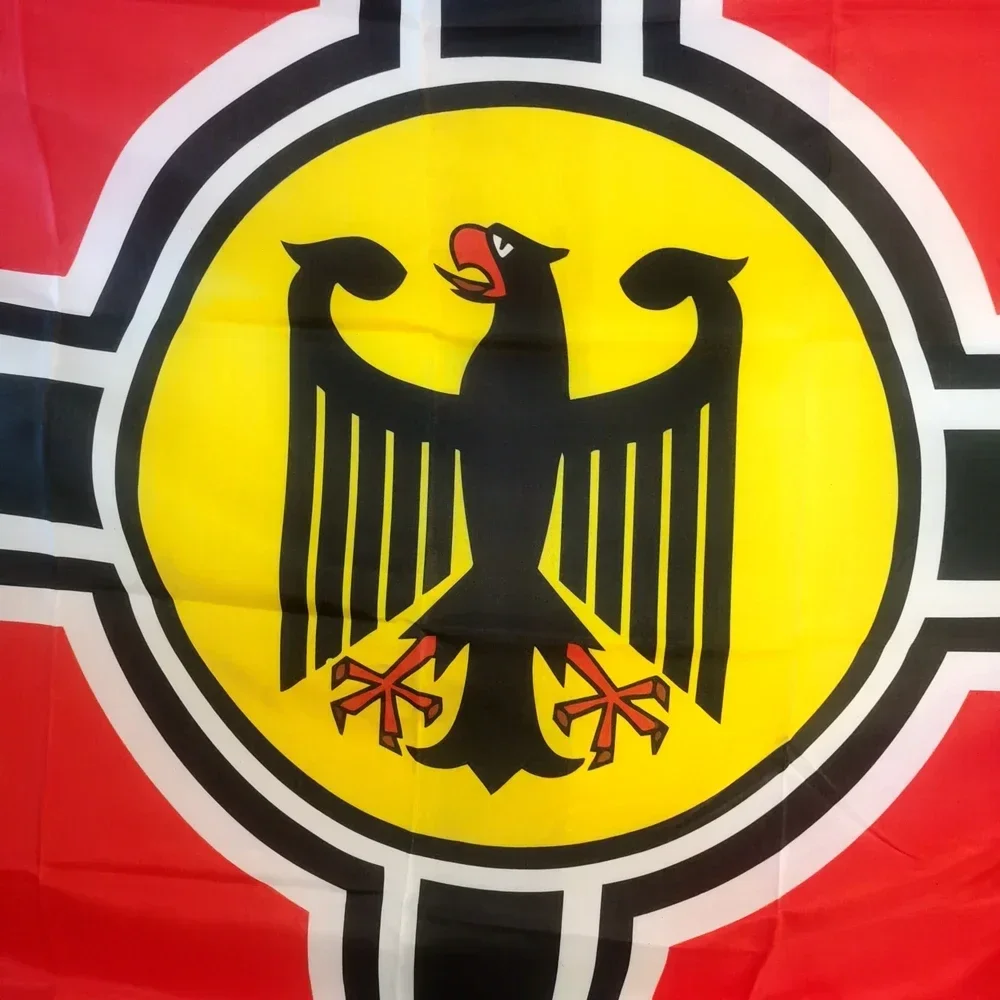 Germany Eagle Flag Deutschland Germany Banner Hawk Flag Outdoor Decor 90x150CM Polyester