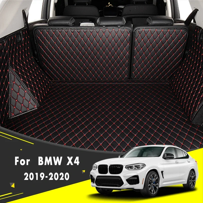 

For BMW X4 2019 2020 2021 2022 Car Rear Trunk Liner Cargo Boot Mats Protector Carpet Auto Accessories Automobiles Modification