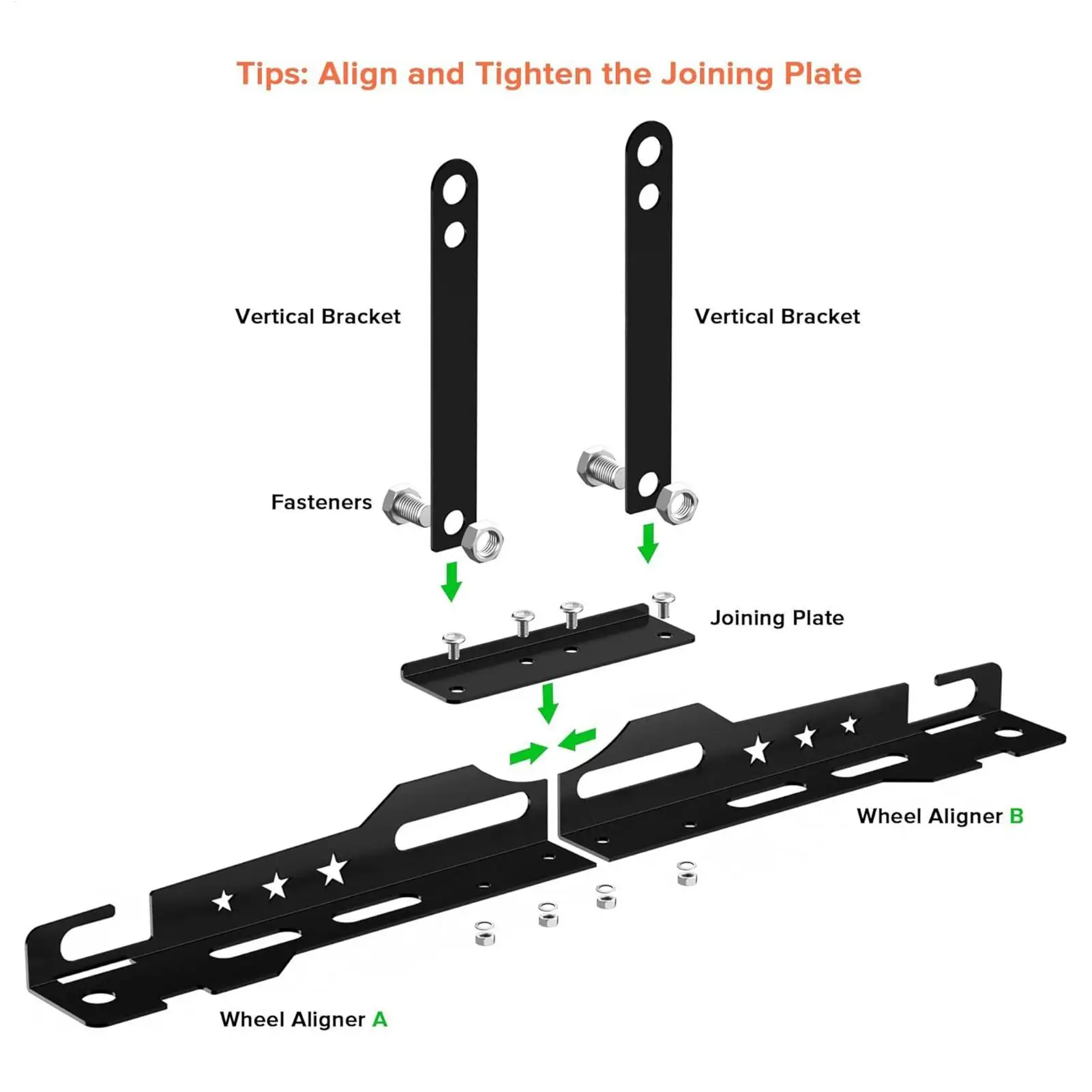 

Aluminum alloy Alignment Tool Camber Measuring Gauges Hangable Home Alignment Equipment with 2 Measuring Tapes for Automotive