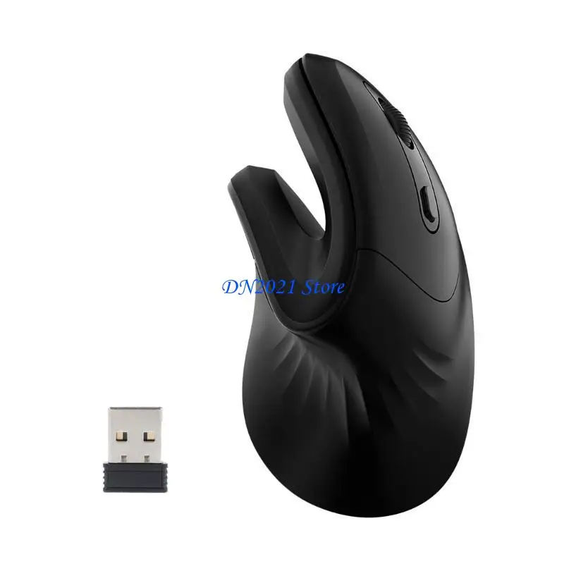 F3KE JSY 11 Mouse vertical com fio para escritório e jogos evita tensão nas mãos do mouse
