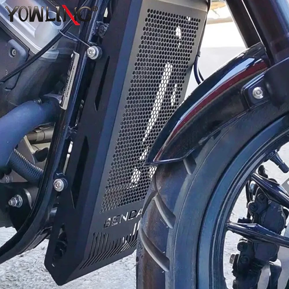 

Motorbike For BENDA BD 300 D300 2020 2021 2022 Radiator Grille Guard Protector Motorcycle Cover Protection Part Accessories
