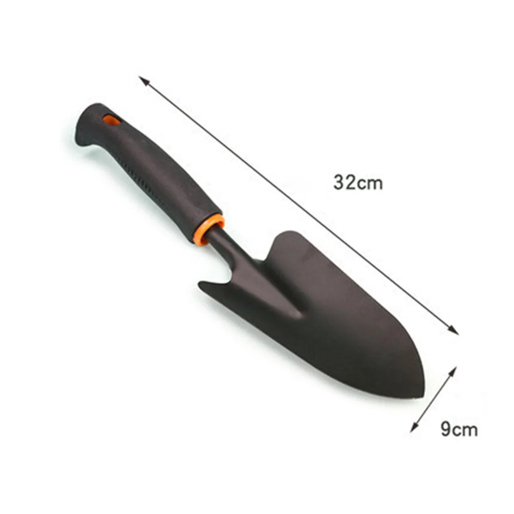 مجرفة حديقة شديدة التحمل شفرة مقعرة واسعة مصقولة كبيرة الحجم لزراعة إزالة الأعشاب الضارة في الحديقة أدوات حديقة بونساي مجرفة بأسمائها الحقيقية #4