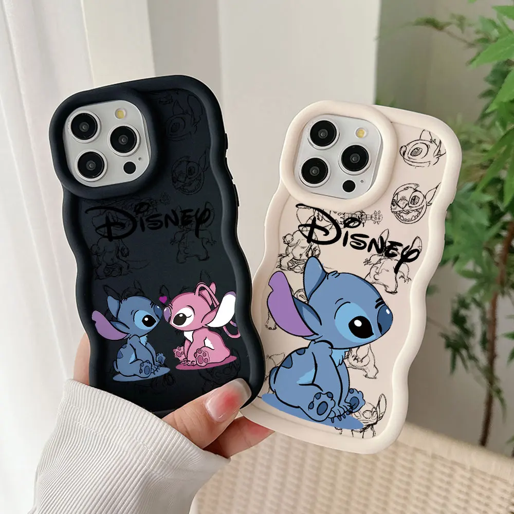 Popular Cartoon Stitch Phone Case For Samsung A03 A04 A10S A11 A12 A20S A21S A13 A14 A55 A54 A34 A53 A30 A32 A33 A73 5G Cover