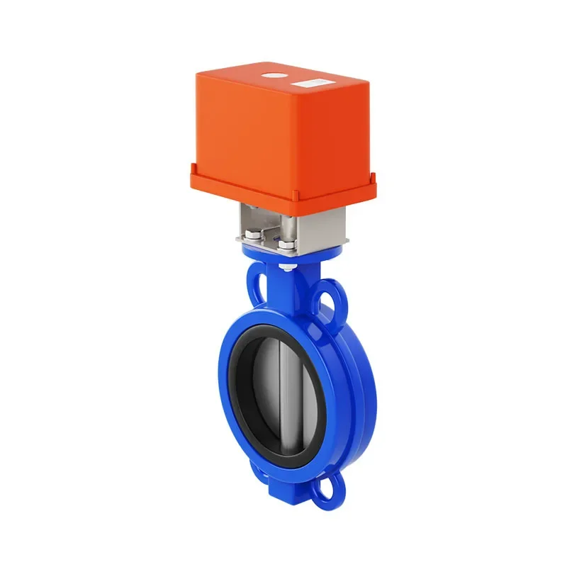 Suitable for automatic watering, smart agricultural irrigation 4G/Lora wireless remote control electric butterfly valve