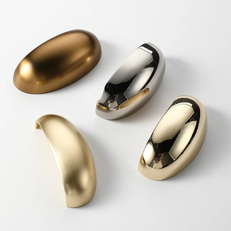 Minimalist Cabinet Door Handle Light Luxury Drawer Single-Hole Knob Creative Cabinet Shoe Cabinet Small Pulls Furniture Hardware