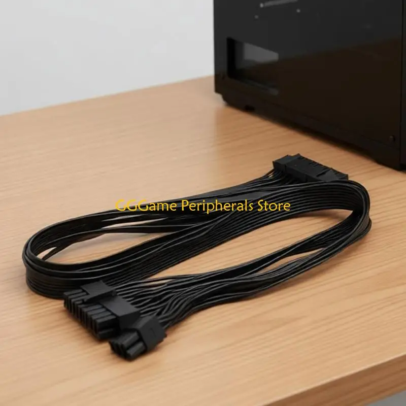 U55B 18+10Pin To 24Pin Power Supply Cable Modular Power Cable Replacement