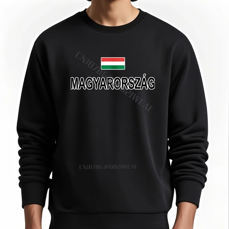 الخريف أعلى تنفس العصرية هوديس Magyarorsag مع العلم المجرية تصميم تنفس سترة أنيقة تحمل شعار لعبة البيسبول الرجعية القطن الحد الأدنى #1