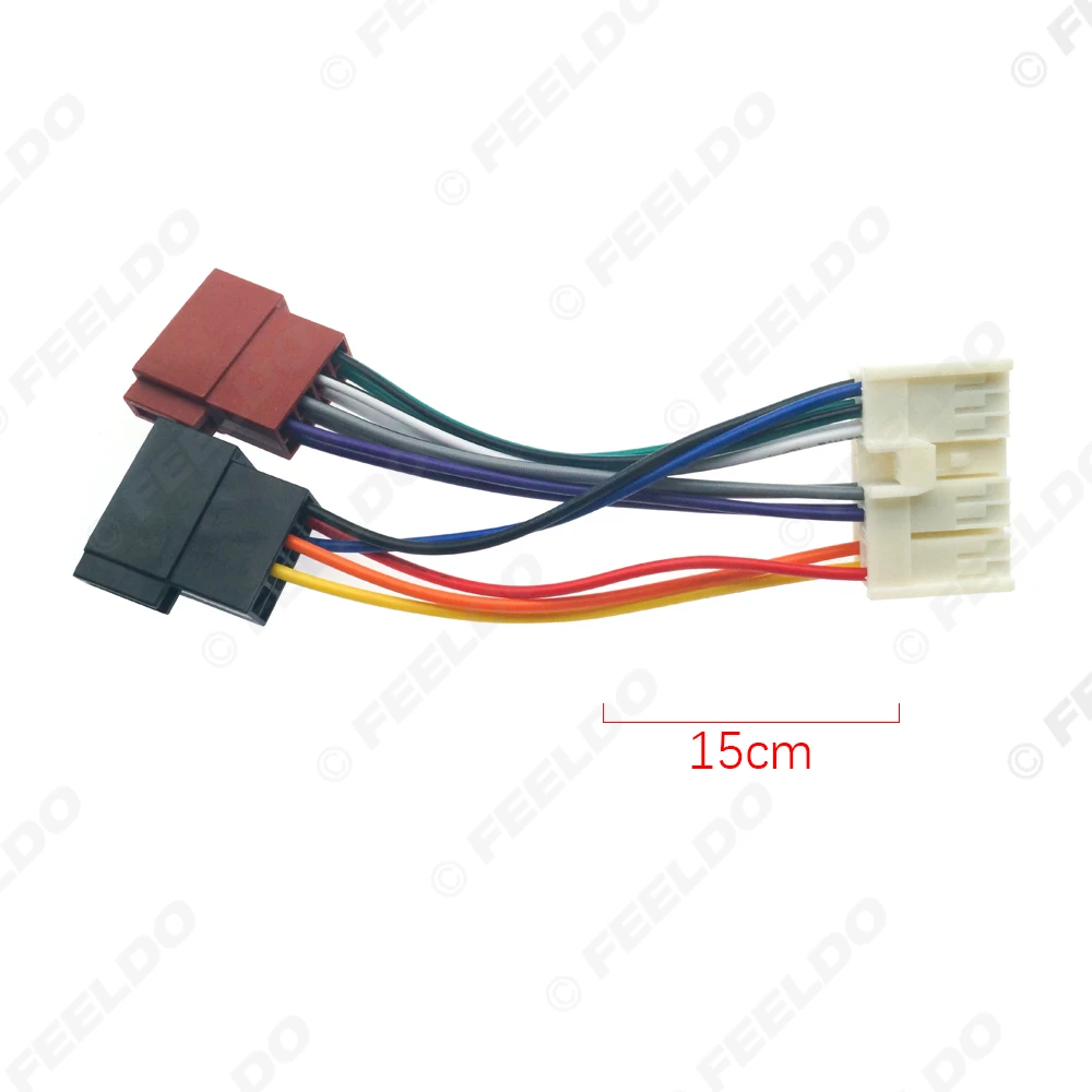 Car CD Radio Audio ISO Wiring Harness Adapter for Hyundai 1998+ KIA 1994+ Auto ISO Head Units Wire Cable
