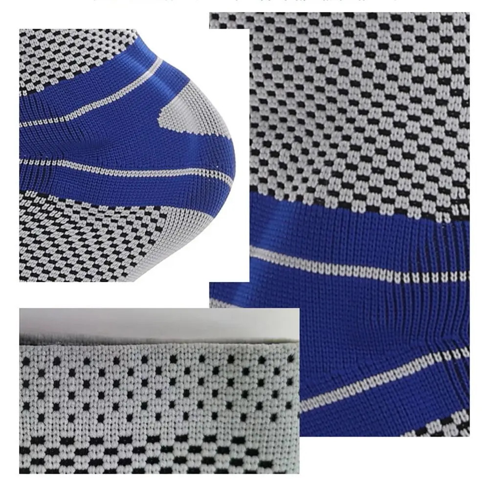 

Knitted Sports Ankle Brace Lightweight Breathable Ankle Support Sleeve Anti-slip Silicone Comfortable Ankle Stabilizer Gym