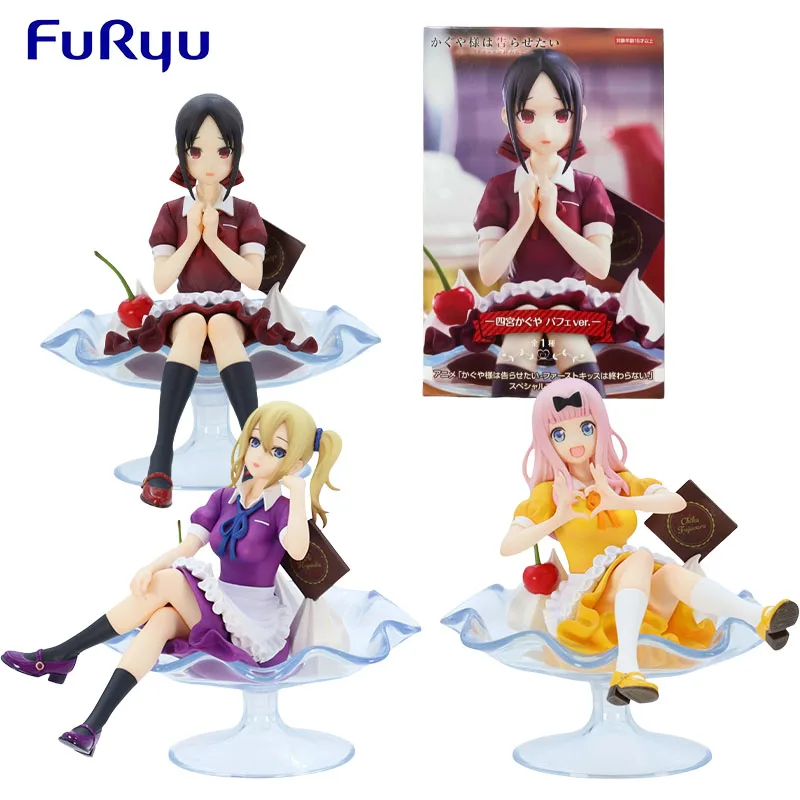 FURYU Genuine Special Kaguya-sama：Love Is War Anime Figure Hayasaka Ai Shinomiya Kaguya Action Toys Kids Gift Collectible Model