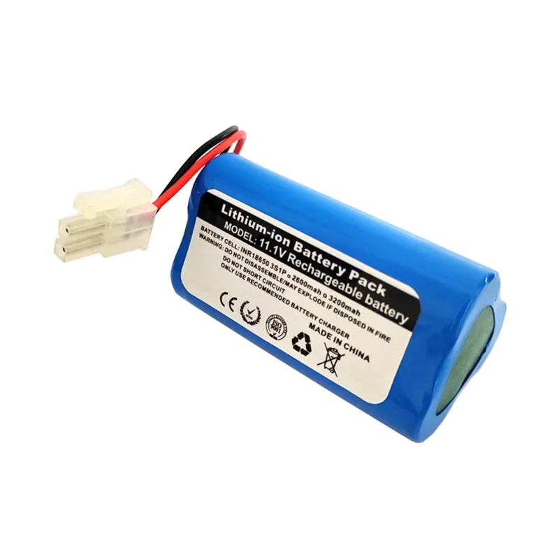 Bateria de lítio recarregável samsung 33g, 11.1v 10.8v 3200mah 3s1p para robô aspirador de pó total tovcrr30201, célula de substituição
