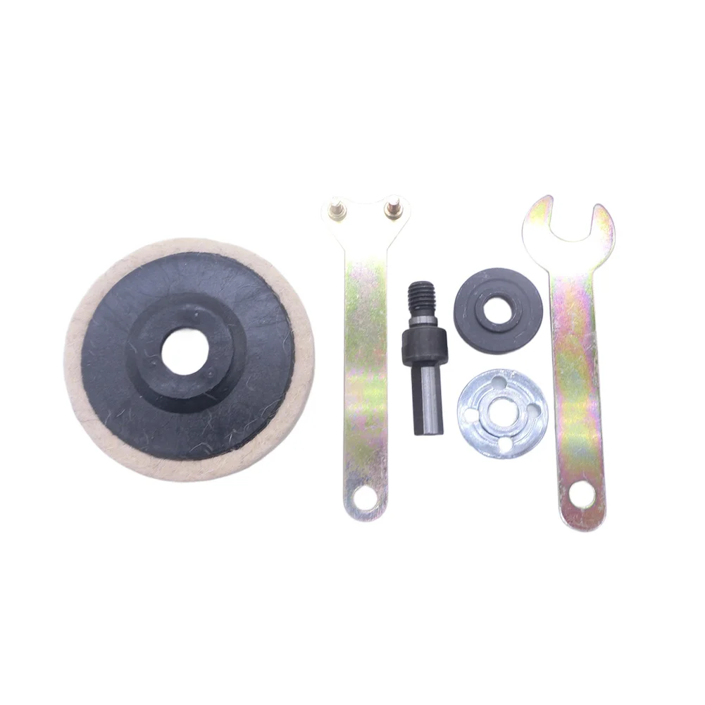 3.26inch Round Wool Felt Disc Wheel Pad  For Angle Grinders Upgrade Buffing Polishing Wheel For Metal, Marble, Furniture, Car