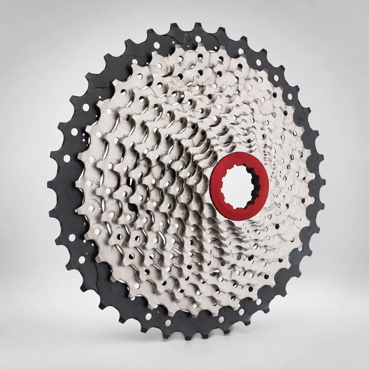 BOLANY HG Freehub MTB Cassette 11 Speed 11-42T Wide Range Bicycle Sprocket with Aluminum Carrier for Mountain Bike