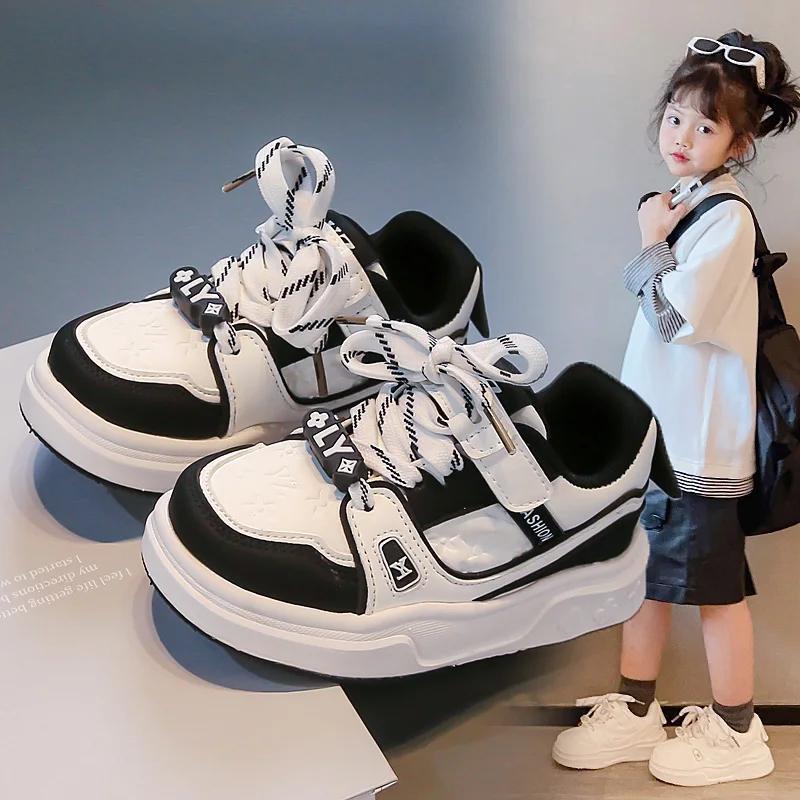 

Children Shoes Running Antislip Soft Bottom Comfortable Kids Toddler Casual Flat Sports White Shoes Girls Boys Sneakers