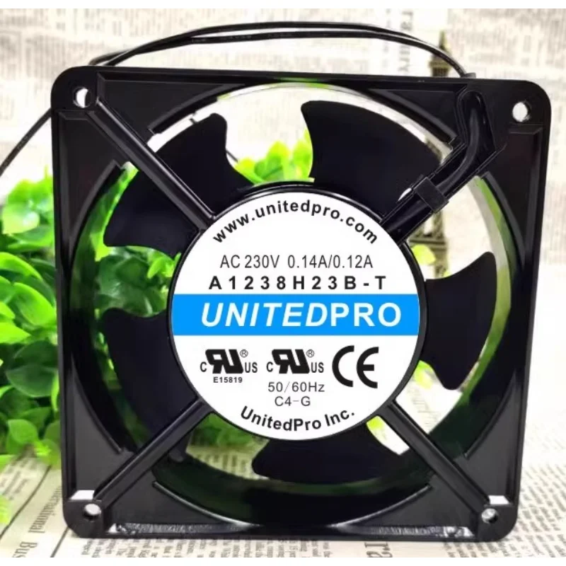 

New CPU Fan for A1238H23B-T 12038 12CM AC 230V 0.14A Cabinet Cooling Fan 120*120*38MM