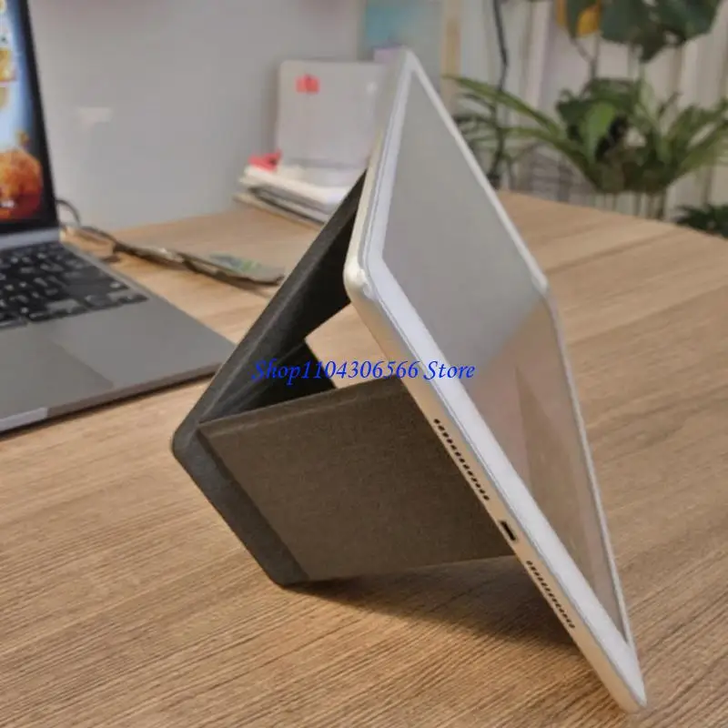 02DD Adjustable Tablet Stand Adhesive Desk Foldable  Stand Portable Laptop Holder Mount Cooling Computer Notebook