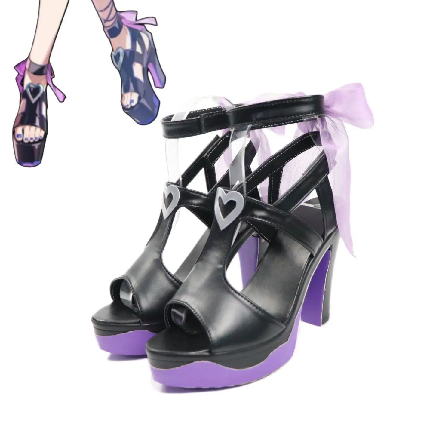 chaussures-de-cosplay-anime-zenless-zone-zero-vivian-banshee-bottes-courtes-en-cuir-pu-a-talons-hauts-noirs-pour-halloween-et-carnaval